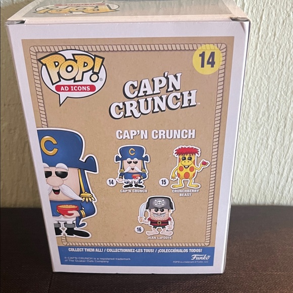 # 0751+ Funko Pop! Cap'n Crunch Vinyl Figure - Blue - Picture 3 of 6